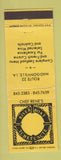 Matchbook Cover - Chef Rene's River Boat Tchefuncte Madisonville LA