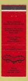 Matchbook Cover - OX Yoke Inn Amana IA RED