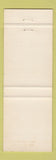 Matchbook Cover - National Provident Fund Superannuation New Zealand