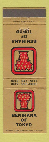 Matchbook Cover - Benihana of Tokyo Scottsdale Phoenix AZ