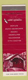 Matchbook Cover - Vermont Bank Bellows Falls Bennington Brattleboro VT
