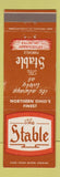 Matchbook Cover - The Stable Painsville OH