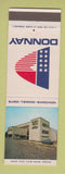 Matchbook Cover - Donnay Euro Tennis Barchon Belgium?