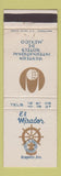 Matchbook Cover - El Mirador Acapulco Mexico