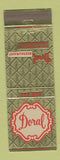 Matchbook Cover - Doral Restaurant Lincolnwood IL