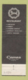Matchbook Cover - Doral Restaurant Lincolnwood IL