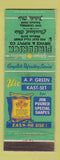 Matchbook Cover - AP Green Fire Brick Cleveland Toledo OH WEAR