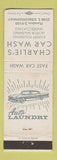 Matchbook Cover - Charlie's Car Wash St Louis MO WEAR