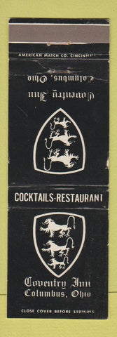 Matchbook Cover - Coventry Inn Columbus OH WEAR