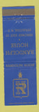 Matchbook Cover - Randolph House Syracuse NY WEAR