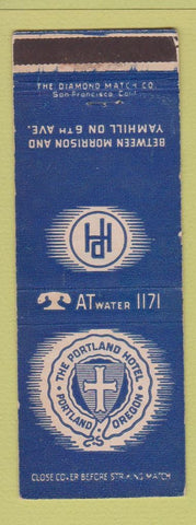Matchbook Cover - Portland Hotel OR