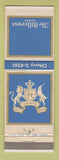 Matchbook Cover - The Hillcrest Toledo OH