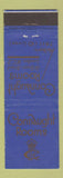 Matchbook Cover - Connaught Rooms London UK England