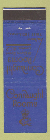 Matchbook Cover - Connaught Rooms London UK England