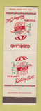 Matchbook Cover - Taylor's Rolling Cart Cleveland OH