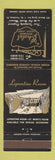 Matchbook Cover - The Chalet Restaurant North Providence RI