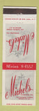 Matchbook Cover - Michel's Restaurant Brooklyn NY