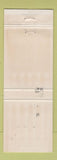Matchbook Cover - Crane's Nursery Lebanon IN WEAR