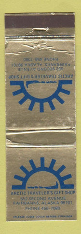 Matchbook Cover - Arctic Traveler's Gift Shop Fairbanks AK WEAR