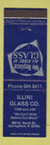 Matchbook Cover - Illini Glass Company Springfield IL