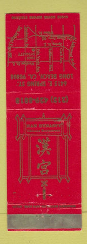 Matchbook Cover - Kan Dynasty Chinese Restaurant Long Beach CA WEAR