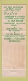 Matchbook Cover - Raynor Doors James Vail Torrington CT