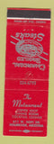 Matchbook Cover - The Monaurant Restaurant Holbrook AZ WEAR