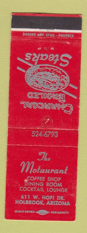 Matchbook Cover - The Monaurant Restaurant Holbrook AZ WEAR