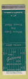 Matchbook Cover - Gateway Inn Restaurant Whitecourt AB