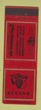 Matchbook Cover - Turco Cleaning Products Chicago Los Angeles San Francisco