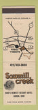 Matchbook Cover - Sawmill Creek Resort Hotel Huron OH