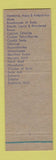 Matchbook Cover - Wittichen Chemical Birmingham Montgomery AL