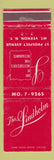 Matchbook Cover - The Lindholm Restaurant Mount Vernon NY WEAR