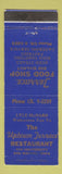 Matchbook Cover - Terrace Food Shop Restaurant Des Moines IA WEAR