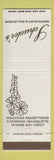 Matchbook Cover - Schueler's Restaurant Cincinnati OH