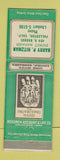 Matchbook Cover - Harry Ritzman Insurance Fullerton CA Woodmen Accident