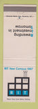 Matchbook Cover - RIT New Campus 1967 Rhode Island? RI?