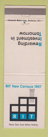 Matchbook Cover - RIT New Campus 1967 Rhode Island? RI?