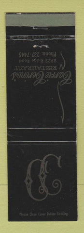 Matchbook Cover - Carrie Cerino's Restaurant North Royalton OH