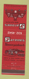Matchbook Cover - Jardine's Smorgasbord Tinley Park IL