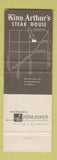 Matchbook Cover - King Arthur's Steak House Long Beach CA