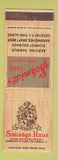 Matchbook Cover - Sausage Haus Restaurant Columbus OH German