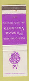 Matchbook Cover - Posada Vallarta Jalisco Mexico Puerto Vallarta WEAR