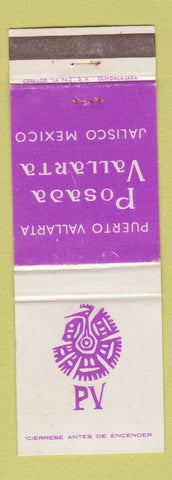 Matchbook Cover - Posada Vallarta Jalisco Mexico Puerto Vallarta WEAR