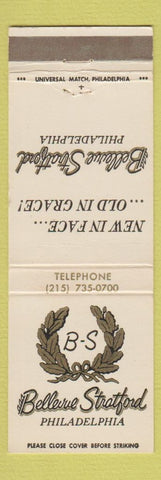Matchbook Cover - Bellevue Stratford Hotel Philadelphia PA