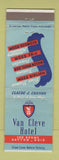 Matchbook Cover - Van Cleve Hotel Dayton OH