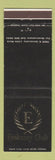 Matchbook Cover - Embassy Club Little Rock AR