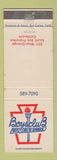 Matchbook Cover - Boys Clubs of America South San Francisco CA