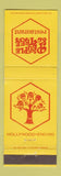 Matchbook Cover - People Tree Restaurant Hollywood Encino CA