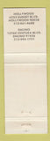 Matchbook Cover - People Tree Restaurant Hollywood Encino CA